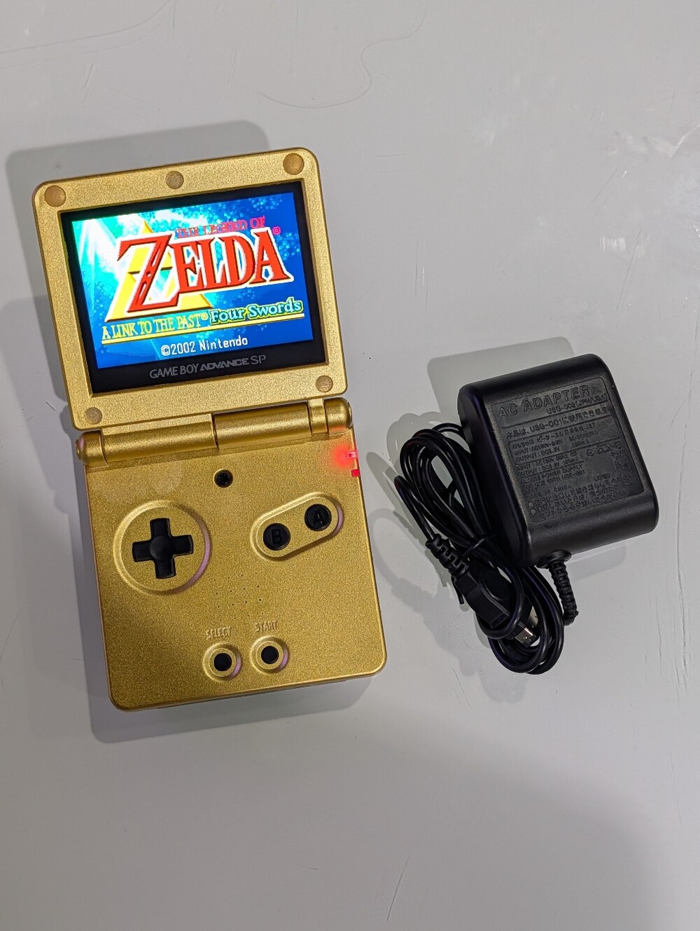 Special Zelda Majora's Mask Nintendo Game Boy Advance SP GBA SP w/ v5 IPS Screen